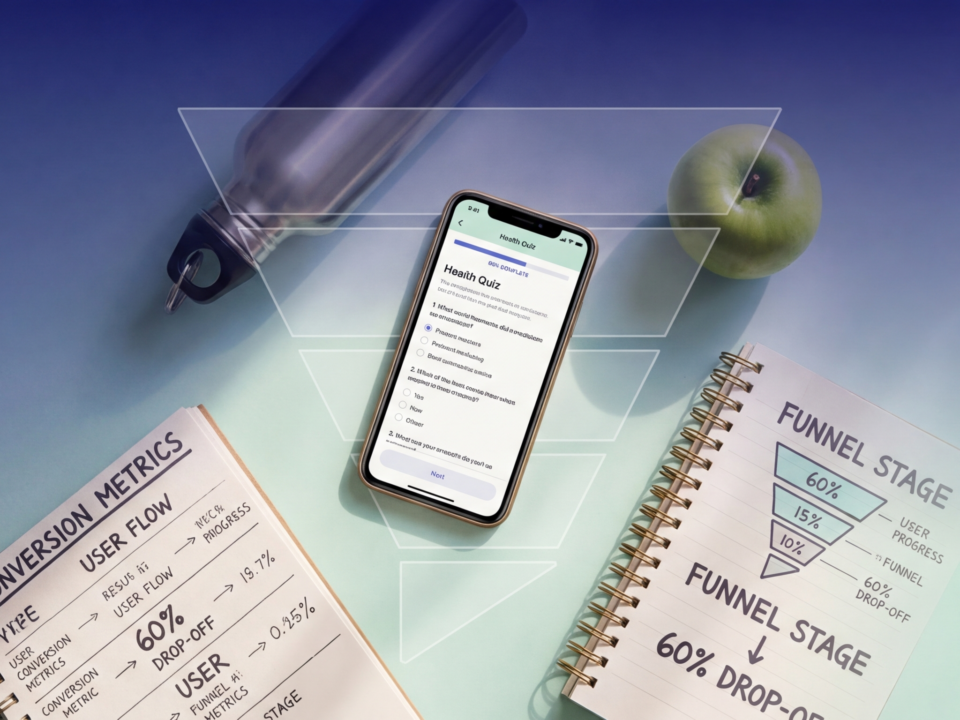 Why does Noom's quiz-to-paywall funnel convert so well, and how can other health apps replicate it? (2026)