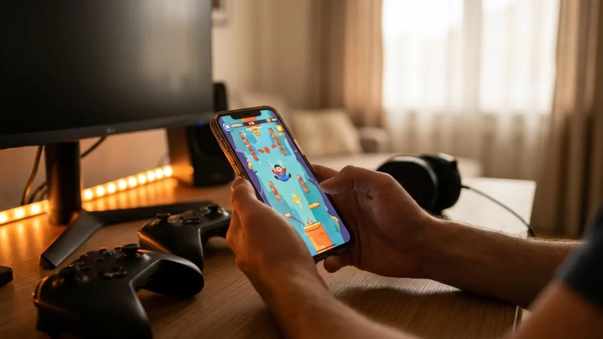 What are fail ads and why do they work for mobile games?