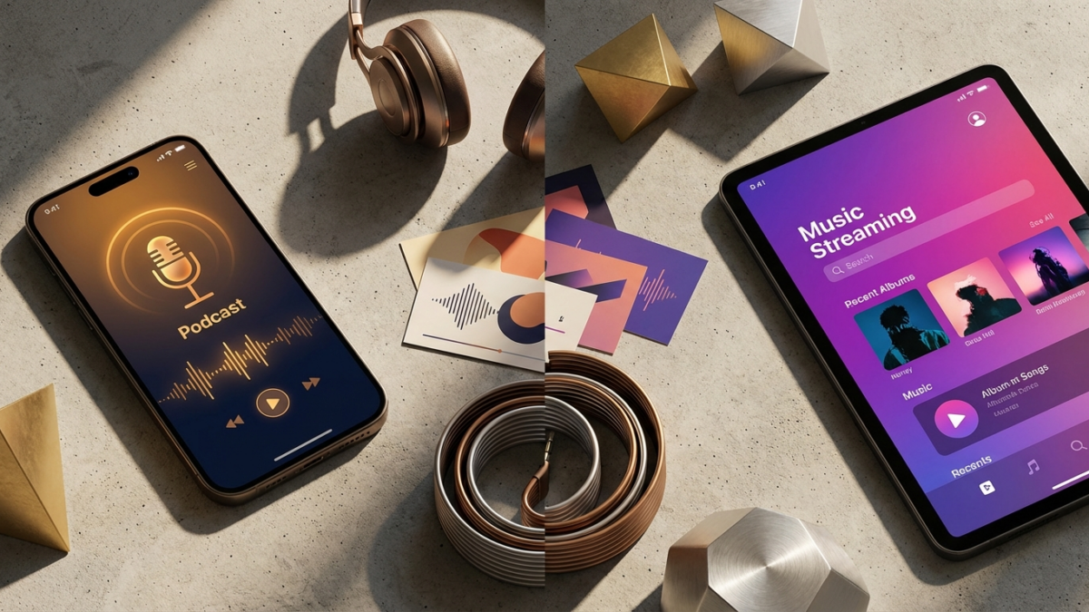 What creative formats work for podcast subscription apps vs music streaming ads? (2026)